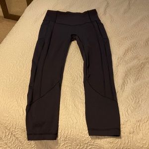Lululemon All the Right Places Legging, Navy, size 4